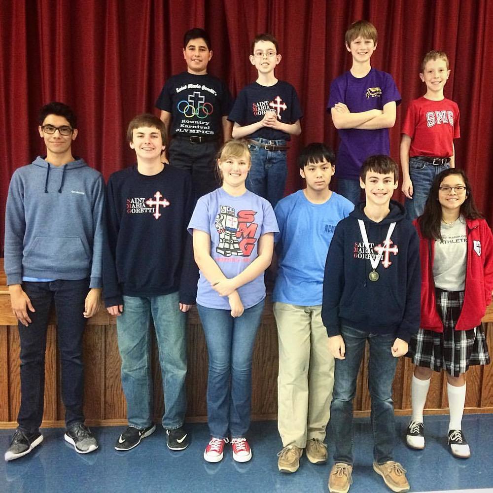 SMG Geography Bee Buzz Saint Maria Goretti Catholic School